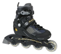 Lenexa Adjustable Inline Skate Black/Grey